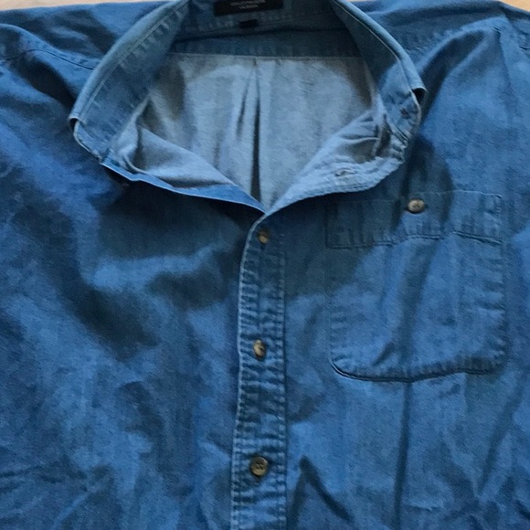 Men’s Hathaway Private Collection Denim shirt - Picture 4 of 7